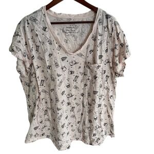 TORRID Classic Fit Graphic Tee  Size 3 Mystical whimsey goth 100% Cotton witchy